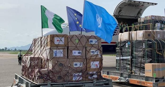COVID-19: FG Takes Delivery Of Medical Supplies From EU, UN
