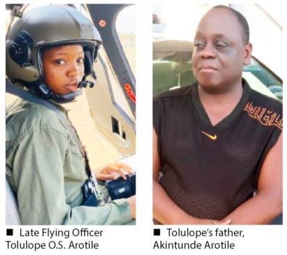 My Daughter Spoke To Me 4 Hrs Before Her Death — Father Of Late NAF Pilot