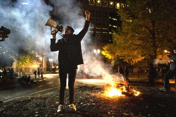 US Election: Violence Erupts In Oregon