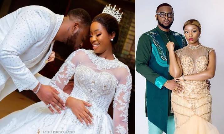 Bbnaija Couple Teddy A And Bam Bam Celebrate Wedding Anniversary
