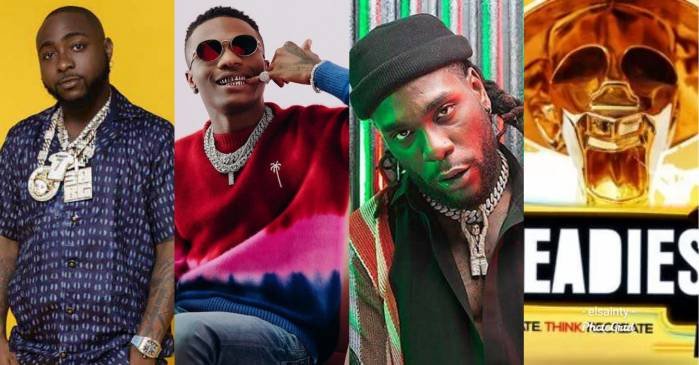 Burna Boy, Davido, Wizkid, Falz, Tiwa Savage, Nominated For Headies(FULL LIST)