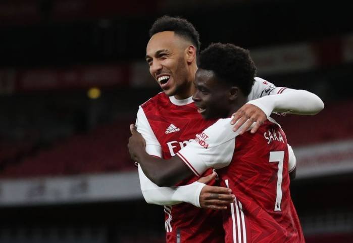 Aubameyang’s Brace Gives Arsenal Win Over Newcastle