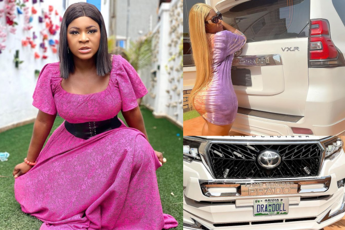 Actress Destiny Etiko Debunks Rumours, Says No Man Bought Her Car