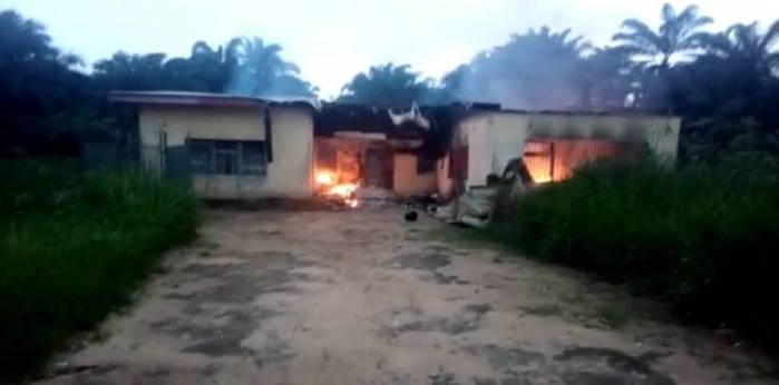INEC Office In Akwa Ibom Set Ablaze