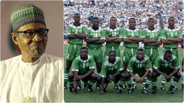 Buhari Allocates Houses To 1994 Super Eagles Squad