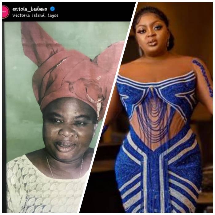 Eniola Badmus Mourns Late Mom On Valentine’s Day