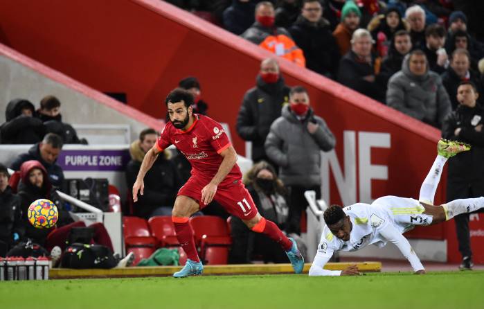 Liverpool Hit Leeds For 6 To Close Gap On City
