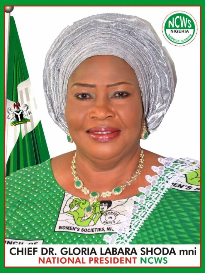 National President of NCWS, Mrs Laraba Shoda