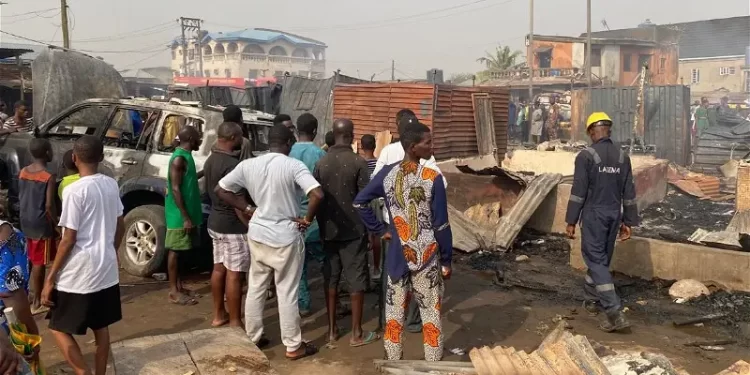 Gas Explosion Rocks Lagos Market
