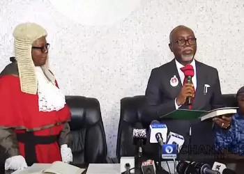 Chief Judge, Olusegun Oduola Swears In Aiyedatiwa As 19th Governor Of Ondo State