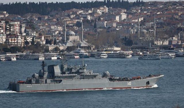 Russia Confirms Damage To Warship In Black Sea