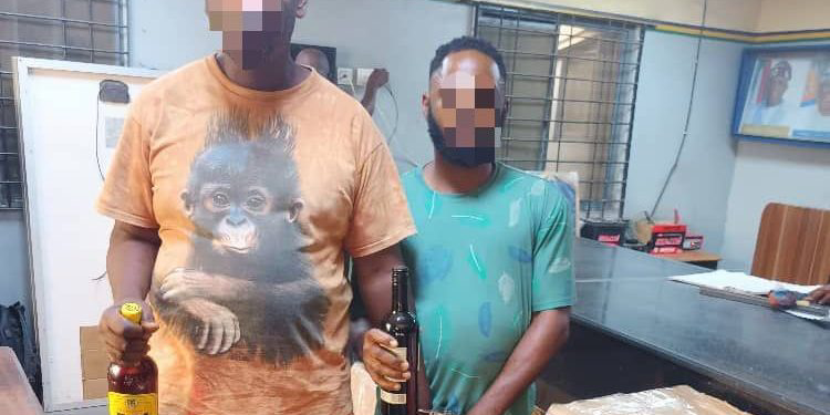 Police Arrest 2 Men For Alleged Production Of Fake Drinks In Lagos