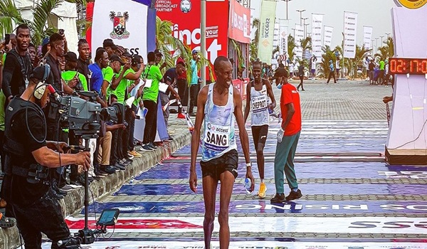 BREAKING: Kenya’s Bernard Sang Wins Lagos City Marathon 2024