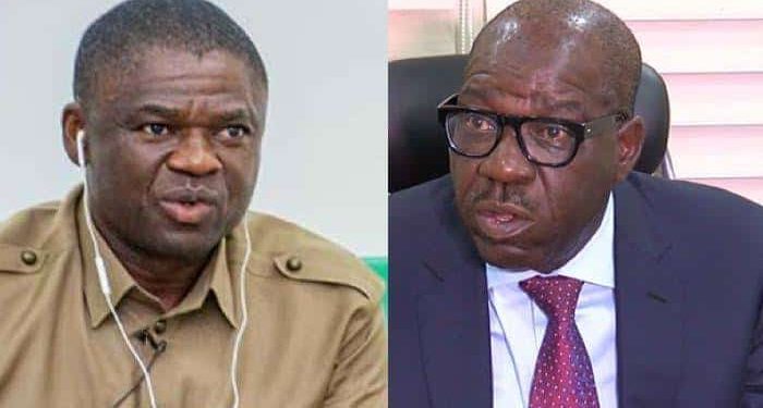 Reactions As Obaseki Refused To Shake Hands With His Deputy In Public