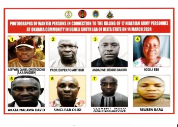 Military Declares 8 People Wanted Over Killing Of Soldiers In Delta