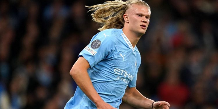 Haaland Double Puts Manchester City On Brink Of EPL Title