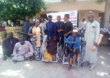 150 PWD Receive Free Mobility Aid From NEDC