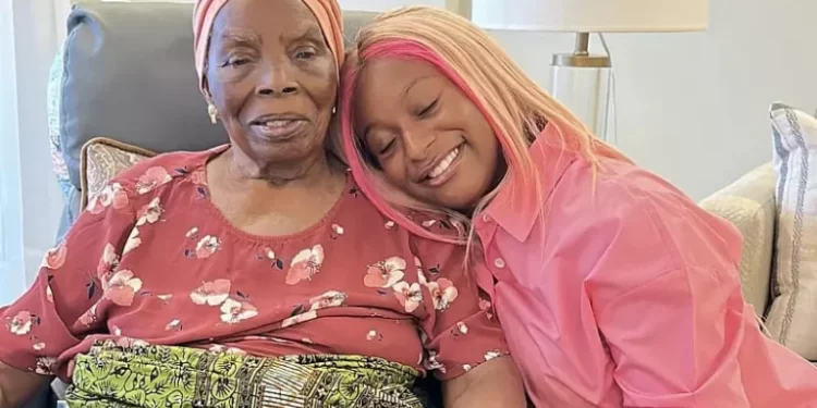 My Grandmother Has Passed Away – DJ Cuppy Announces