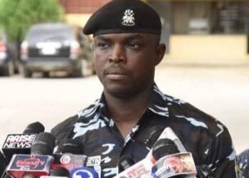 Alt=" The Nigerian Police Spokesperson SP Benjamin Hundeyin"