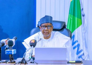 Alt="Chief Financial Officer , NNPC Ltd., Alhaji Umar Ajiya"