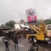 LASTMA Rescues Driver Of Overturned Lagos Gas Tanker