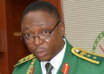 Alt="Maj.-Gen. Onyema Nwachukwu, Director, Army Public Relations"
