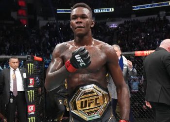Alt="Nigerian-born mixed martial artist Israel Adesanya"
