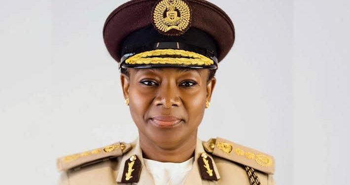 Alt="Mrs Kemi Nandap Comptroller General, Nigeria Immigration Service (NIS) "
