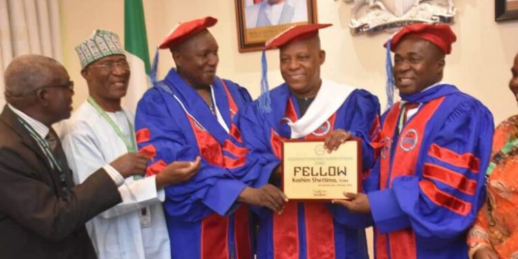 ACMAN Confers Highest Membership Status On Shettima
