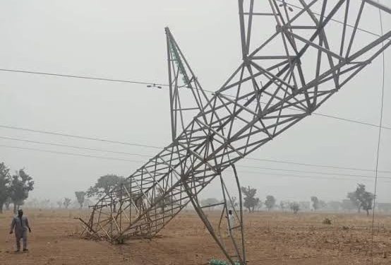 Vandals Destroy TCN Tower Along 330kV Gombe -Damaturu-Maiduguri