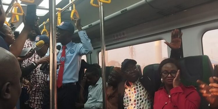 Sanwo-Olu Pledges More Infrastructure As Red Line Rail Begins Operation