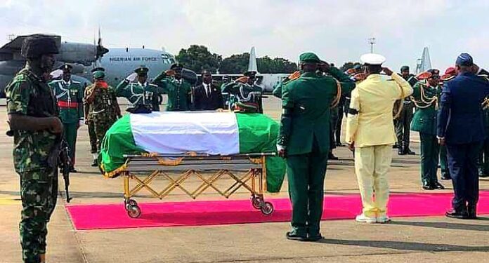 Military Pays Last Respect To Late COAS Lagbaja, Burial Holds Today