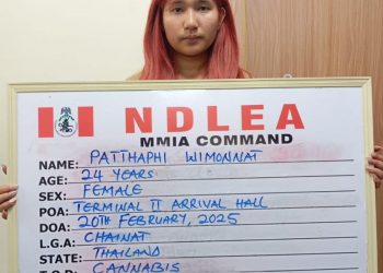 NDLEA Arrests Thai Lady At Lagos Airport With Boxes Of Illicit Drug Consignments