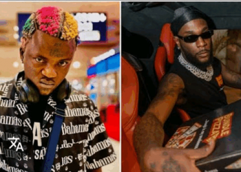 Burna Boy Gives Portable ₦‎20m For Beating Speed Darlington