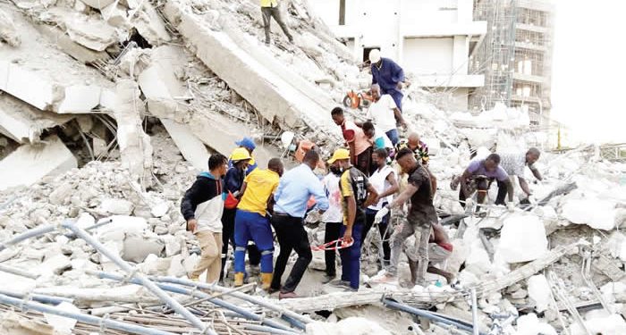 Lagos Building Collapse: Death Toll Rises To Five