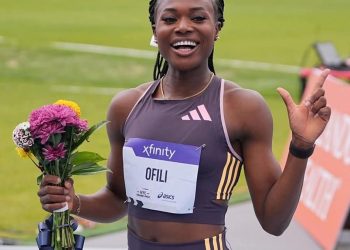Nigerian Sprinter, Favour Ofili Reacts After Breaking World Record