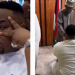‘My Desire For You Is More Than I Can Explain’ – Cubana Chief Priest Kneels As He Meets Tinubu