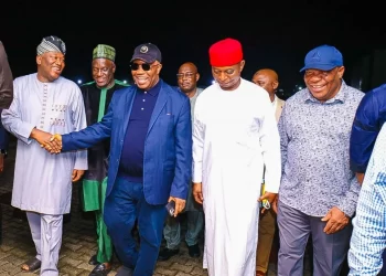 Akpabio Returns From London, Dismisses Rumours Of Ill Health