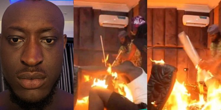 Carter Efe’s Studio Catches Fire During Livestream