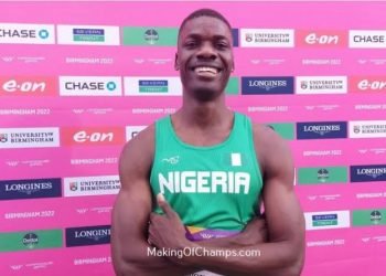 Ezekiel Nathaniel Makes History As First Nigerian In 400m Hurdles World Final Since 1987