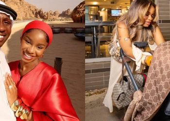 Our Son Needs Siblings ASAP – Juma Jux Tells Priscilla Ojo Weeks After Baby’s Birth