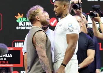 Anthony Joshua Makes Weight For Miami Clash With Jake Paul