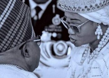 ‘Stop Singing, Give Your Speech’ – Remi Tinubu Cautions Governor Adeleke At Public Event