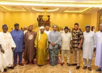 Turaki-led NWC Visits Ex-VP Sambo, Says PDP Will Soon Return To Its Winning Days