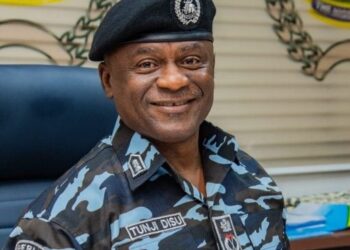 Acting I-G Disu At State House for Swearing-in