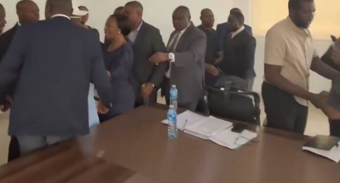 Sowore Confronts Umahi At Force HQ Over Debt Claim