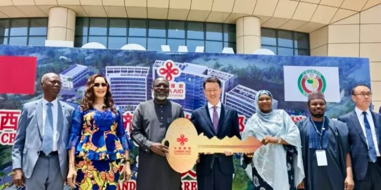 “Eye of W/Africa:” Landmark As China Hands Over New ECOWAS Headquarters Building