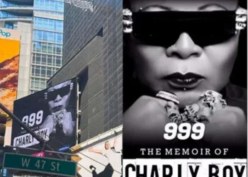 Times Square Billboard Showcase CharlyBoy’s Historic Memoir “999”